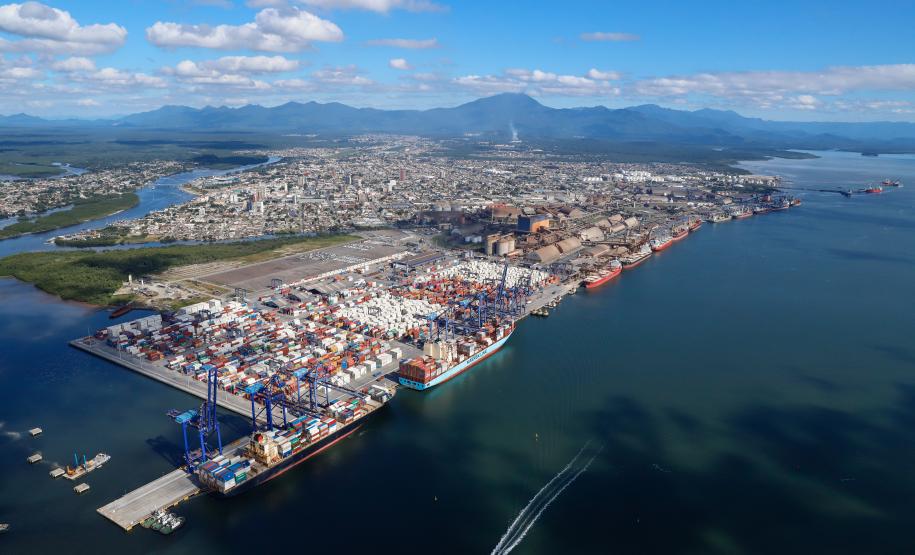 Porto de Paranaguá celebra 88 anos com foco no futuro Foto: Rodrigo Félix Leal / SEIL