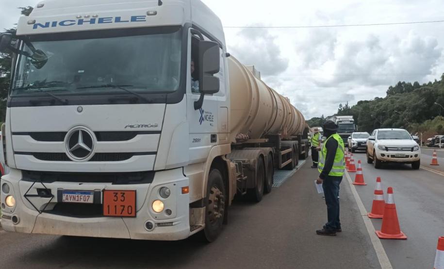 Infraestrutura 2023 - Veja o balanço da infraestrutura no primeiro trimestre nos Campos Gerais e região central - Balança Rodoviária em Guarapuava Foto: DER