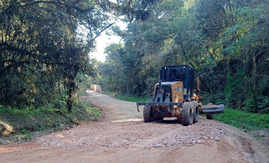 Infraestrutura 2023 - Veja o balanço da infraestrutura no primeiro trimestre nos Campos Gerais e região central - Conservação de Rodovia não pavimentada
