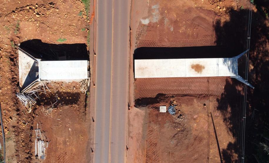 Com avanço dos projetos ambientais, medição mostra evolução da duplicação da Rodovia das Cataratas Foto: DER