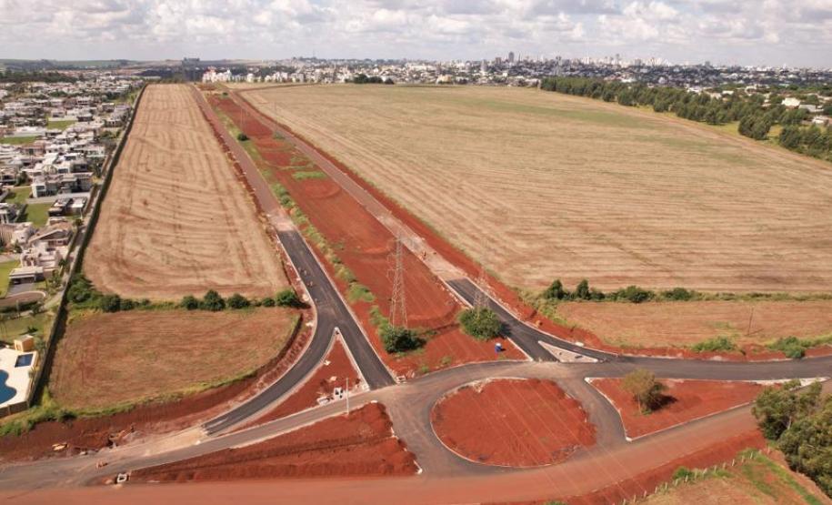 Duplicação do Contorno Oeste de Cascavel recebe os últimos ajustes Foto: DER