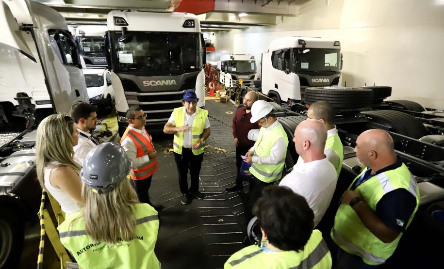 Porto de Paranaguá entra na rota de mais uma linha do grupo italiano Grimaldi Foto: Claudio Neves/Portos do Paraná