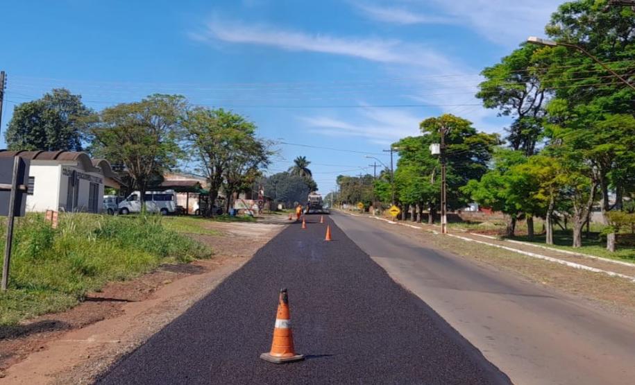 PR-497 Missal a São Miguel do Iguaçu conservação Foto: DER