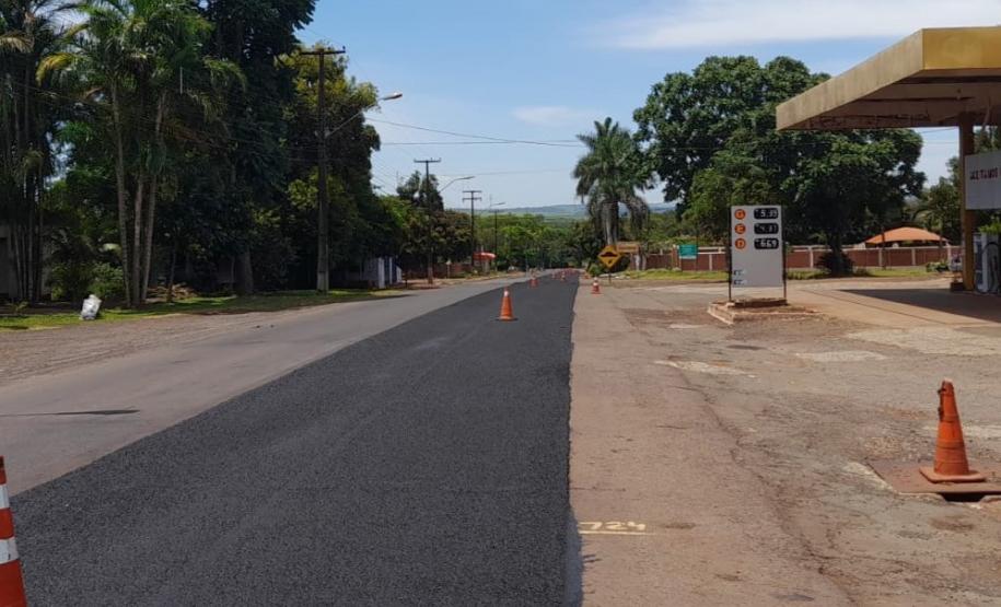 PR-497 Missal a São Miguel do Iguaçu conservação Foto: DER
