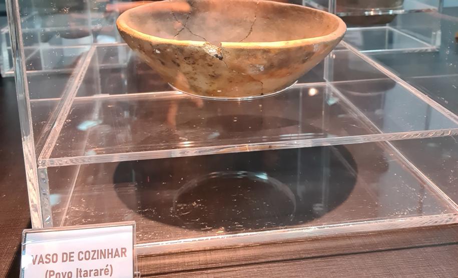 Pesquisas arqueológicas da Ponte da Integração são apresentadas em exposição Foto: DER-PR