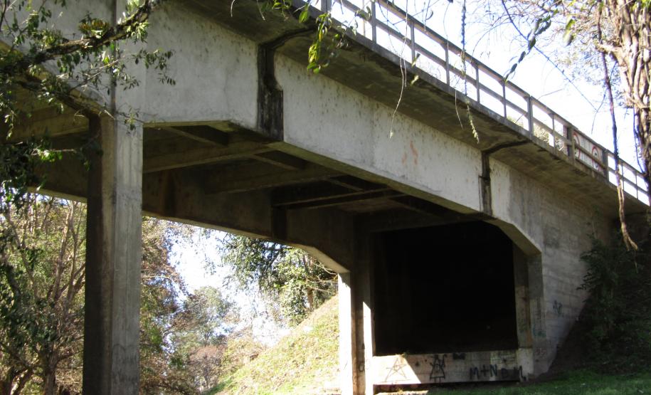 Reformas de pontes alteram tráfego de veículos em União da Vitória - Ponte Manoel Ribas - Ponte do Arcos -