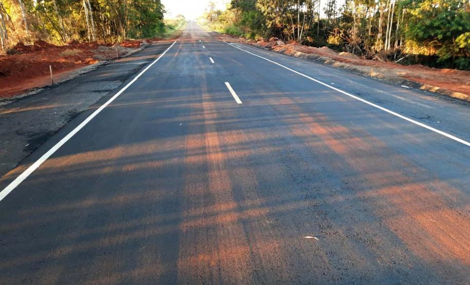 Em menos de 30 dias, governo reabre rodovia estadual de Tamboara - Foto: DER-PR