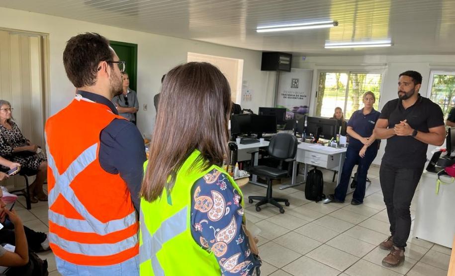 Sondagens marcam início das obras da Ponte de Guaratuba Foto: DER-PR