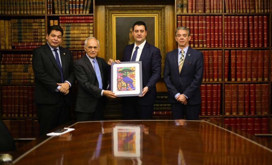 O governador apresentou o megapacote de concessões rodoviárias do Paraná, que prevê investimentos de mais de R$ 50 bilhões nos próximos anos. Foto: Foto: Jonathan Campos/AEN