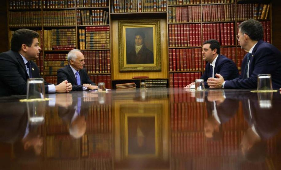 O governador apresentou o megapacote de concessões rodoviárias do Paraná, que prevê investimentos de mais de R$ 50 bilhões nos próximos anos. Foto: Foto: Jonathan Campos/AEN