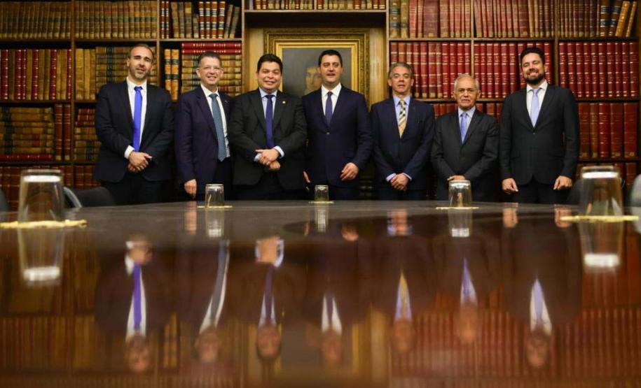 O governador apresentou o megapacote de concessões rodoviárias do Paraná, que prevê investimentos de mais de R$ 50 bilhões nos próximos anos. Foto: Foto: Jonathan Campos/AEN