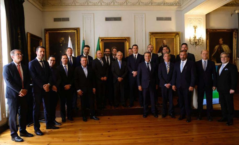 O governador apresentou o megapacote de concessões rodoviárias do Paraná, que prevê investimentos de mais de R$ 50 bilhões nos próximos anos. Foto: Foto: Jonathan Campos/AEN