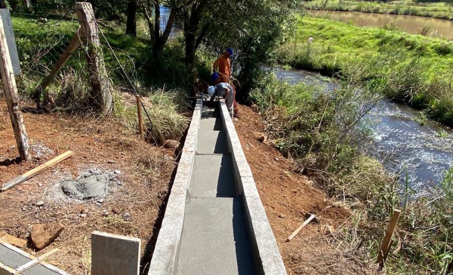 Reformas de pontes alteram tráfego de veículos em União da Vitória - Z Ponte Rio Empoçado na PR-446 em Bituruna