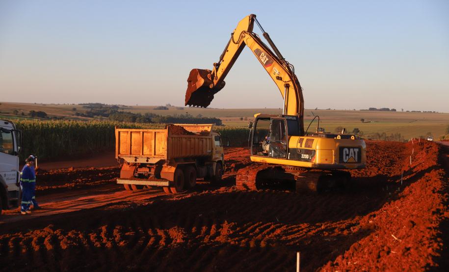 O prazo para entrega da obra é maio de 2024. Foto: Geraldo Bubniak/AEN