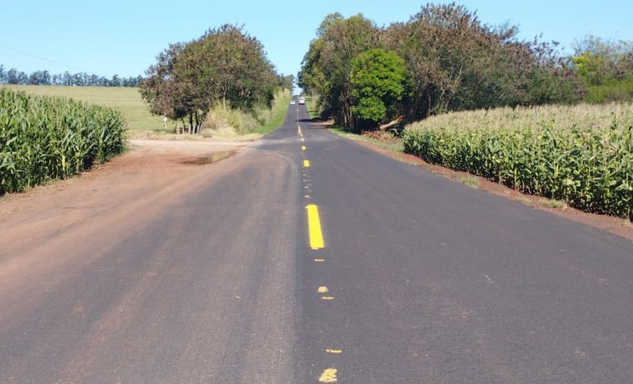 Conservação PR-461 Foto: DER