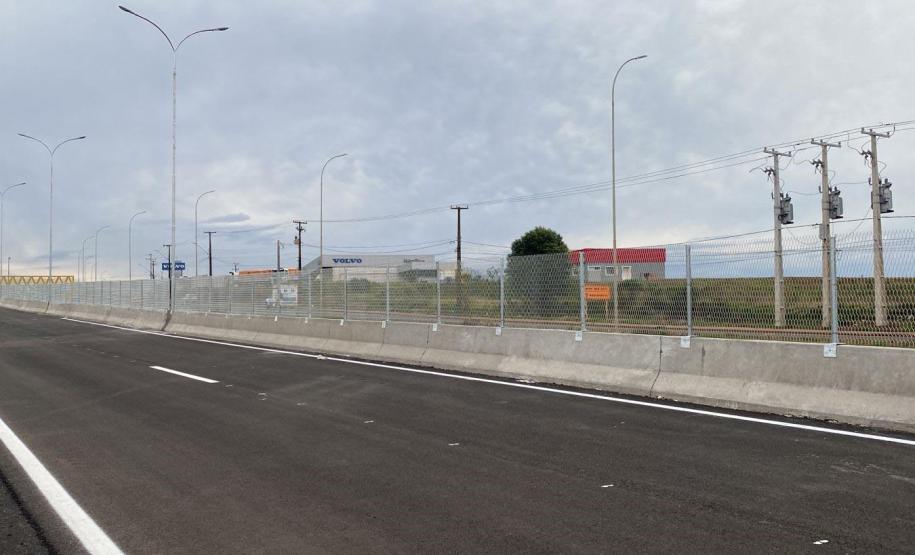 Com 86% de conclusão, duplicação de Guarapuava deve ter pistas liberadas em breve Foto: DER-PR