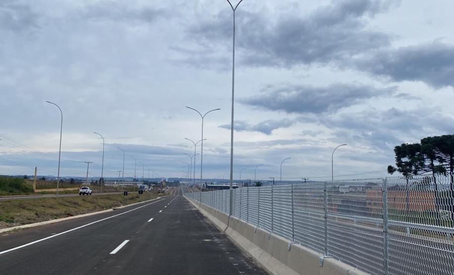 Com 86% de conclusão, duplicação de Guarapuava deve ter pistas liberadas em breve Foto: DER-PR