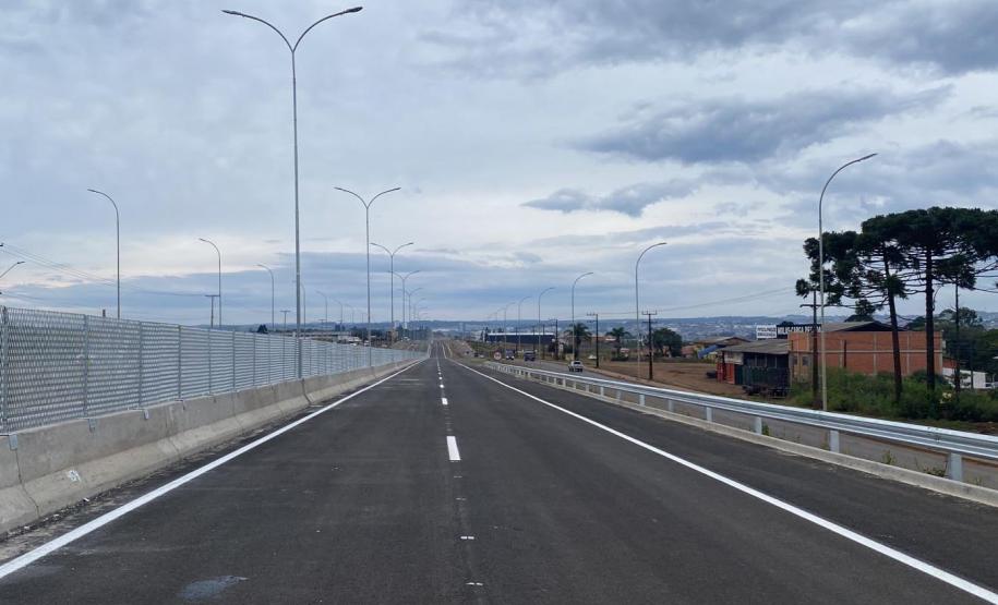 Com 86% de conclusão, duplicação de Guarapuava deve ter pistas liberadas em breve Foto: DER-PR