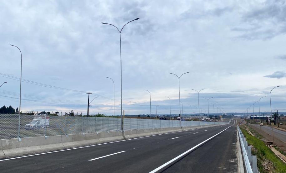 Com 86% de conclusão, duplicação de Guarapuava deve ter pistas liberadas em breve Foto: DER-PR