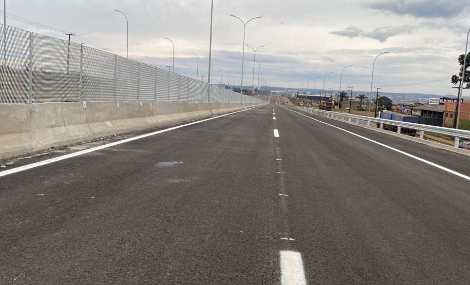 Com 86% de conclusão, duplicação de Guarapuava deve ter pistas liberadas em breve Foto: DER-PR Com 86% de conclusão, duplicação de Guarapuava deve ter pistas liberadas em breve Foto: DER-PR