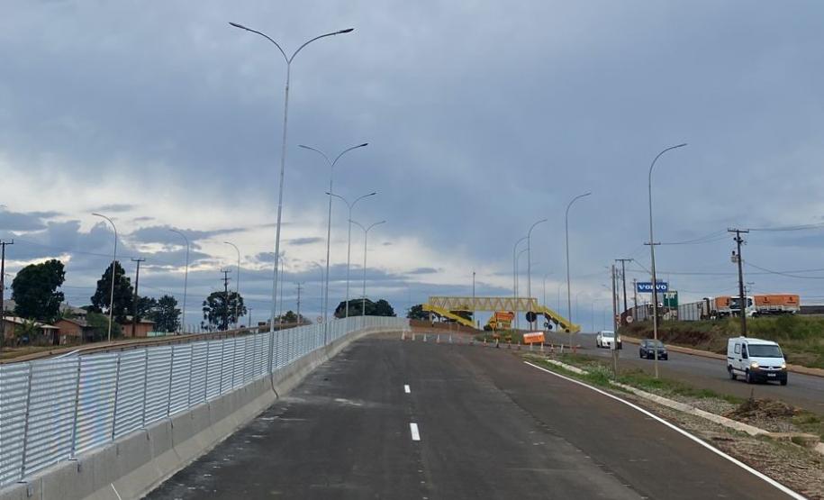 Com 86% de conclusão, duplicação de Guarapuava deve ter pistas liberadas em breve Foto: DER-PR
