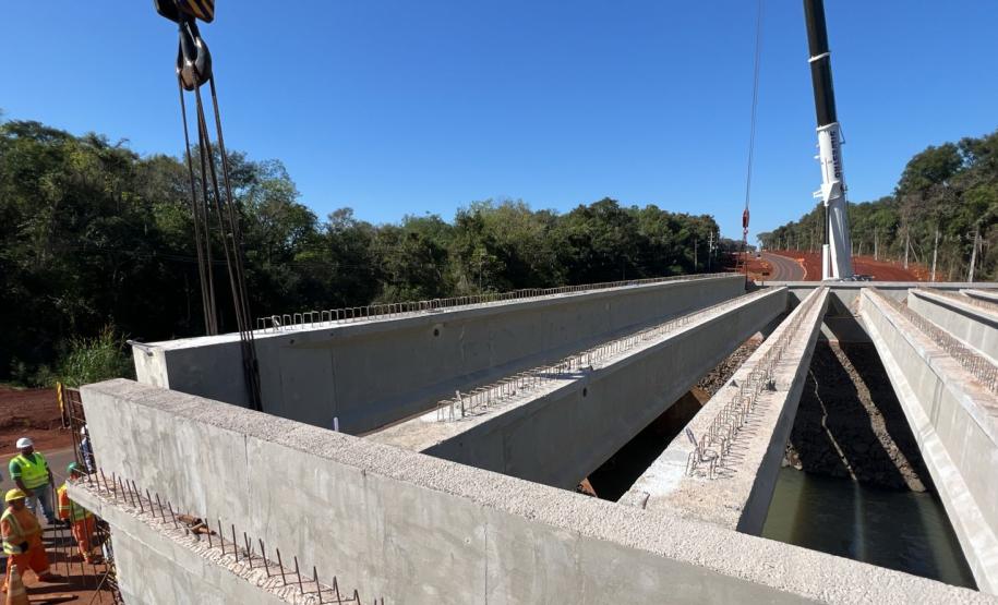 Duplicação da Rodovia das Cataratas chega a 11,81% de conclusão Foto: DER