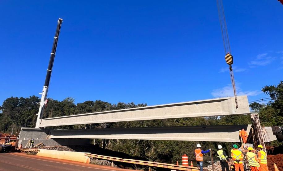 Duplicação da Rodovia das Cataratas chega a 11,81% de conclusão Foto: DER