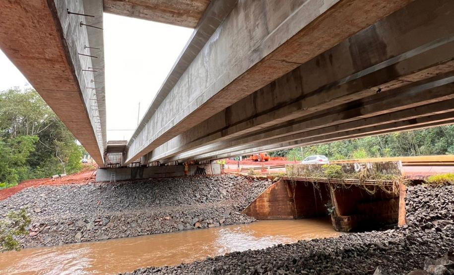 Duplicação da Rodovia das Cataratas chega a 11,81% de conclusão Foto: DER