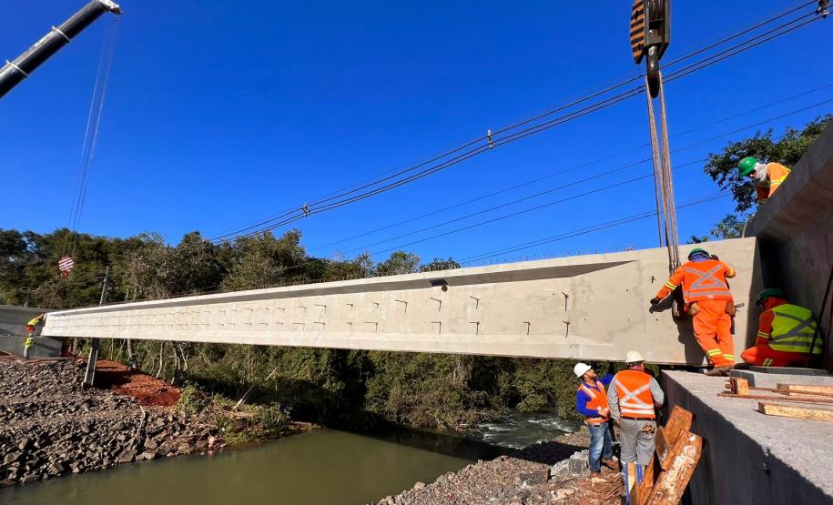 Duplicação da Rodovia das Cataratas chega a 11,81% de conclusão Foto: DER