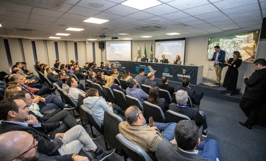 1º Fórum de Navios de Cruzeiro da Portos do Paraná. Foto: Claudio Neves/Portos do Paraná