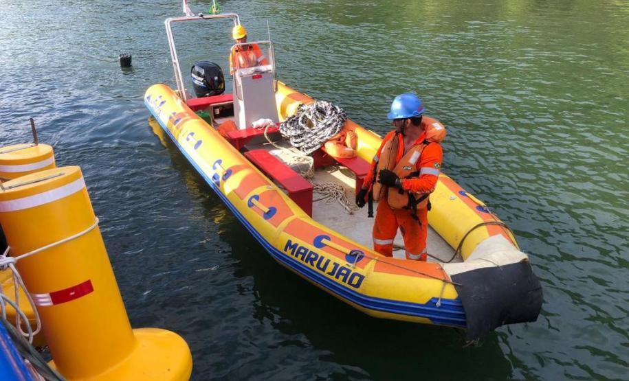 Sondagens da Ponte de Guaratuba Foto: DER-PR