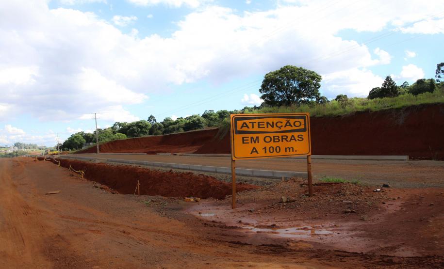 Licitação para concluir vias marginais da PRC-466, em Pitanga, atrai oito participantes Foto: Geraldo Bubniak / AEN