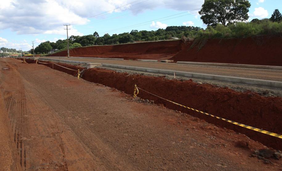 Licitação para concluir vias marginais da PRC-466, em Pitanga, atrai oito participantes Foto: Geraldo Bubniak / AEN