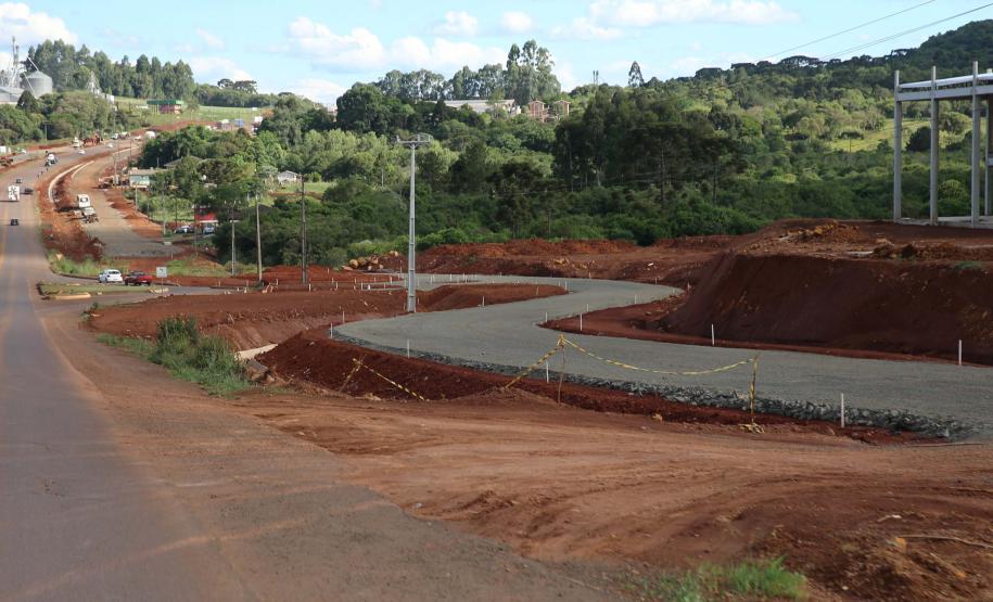 Licitação para concluir vias marginais da PRC-466, em Pitanga, atrai oito participantes Foto: Geraldo Bubniak / AEN