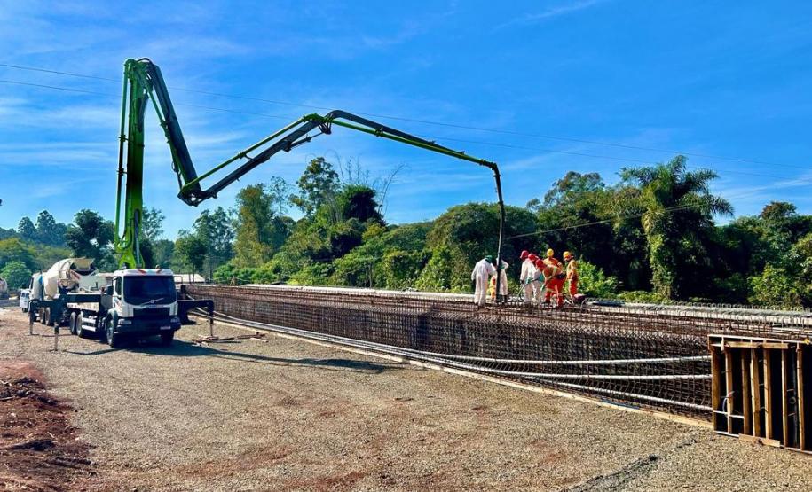 Com novo trecho liberado, duplicação da PR-445 atua de Mauá da Serra a Lerroville Foto: DER-PR