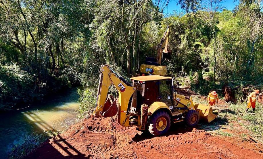 Com novo trecho liberado, duplicação da PR-445 atua de Mauá da Serra a Lerroville Foto: DER-PR