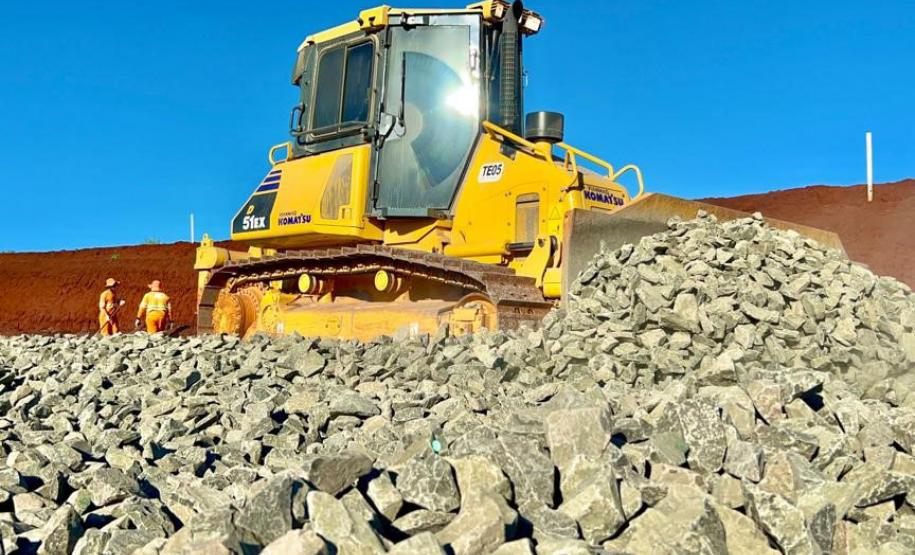 Com novo trecho liberado, duplicação da PR-445 atua de Mauá da Serra a Lerroville Foto: DER-PR