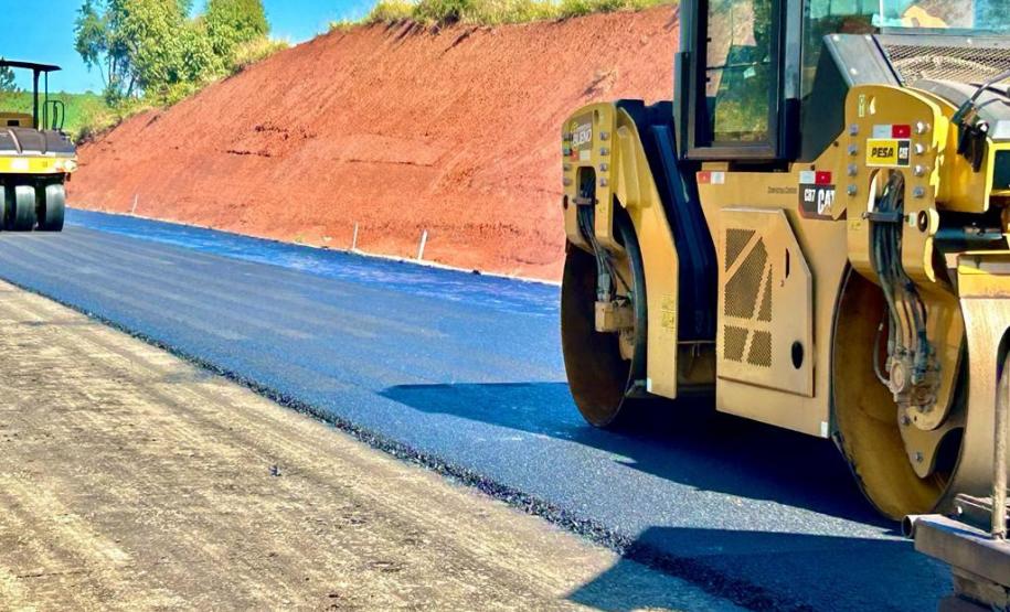 Com novo trecho liberado, duplicação da PR-445 atua de Mauá da Serra a Lerroville Foto: DER-PR