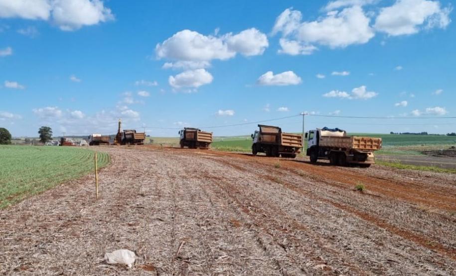 Com novo trecho liberado, duplicação da PR-445 atua de Mauá da Serra a Lerroville Foto: DER-PR