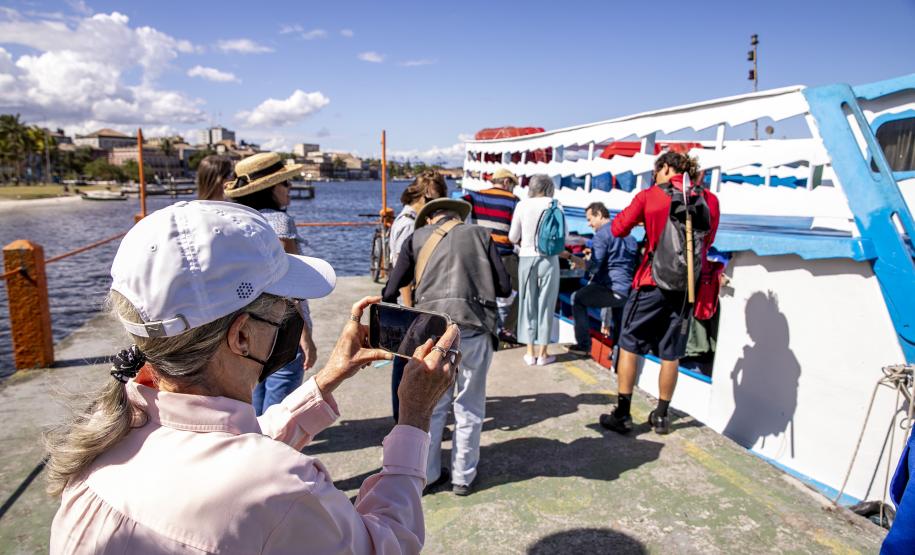 No aniversário de Paranaguá, Porto comemora 88 anos de relação com a cidade Foto: Claudio Neves/Portos do Paraná