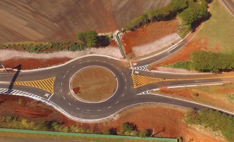 Nova passarela de Bandeirantes, na região Norte, deve ser concluída ainda em julho Foto: DER