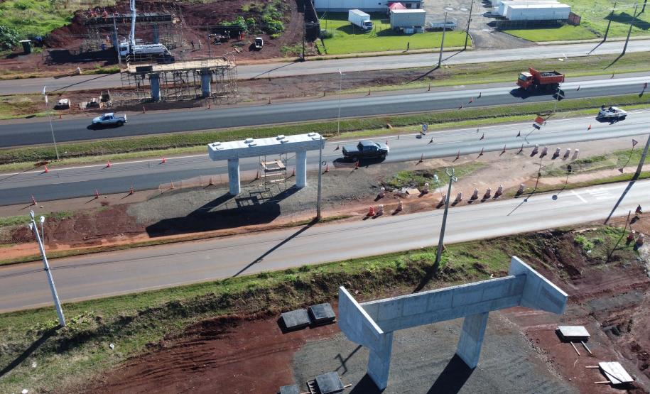 Perimetral Leste de Foz do Iguaçu tem primeiro segmento pavimentado - Pavimentação acesso ao Marcos das Três fronteiras Foto: DER-PR