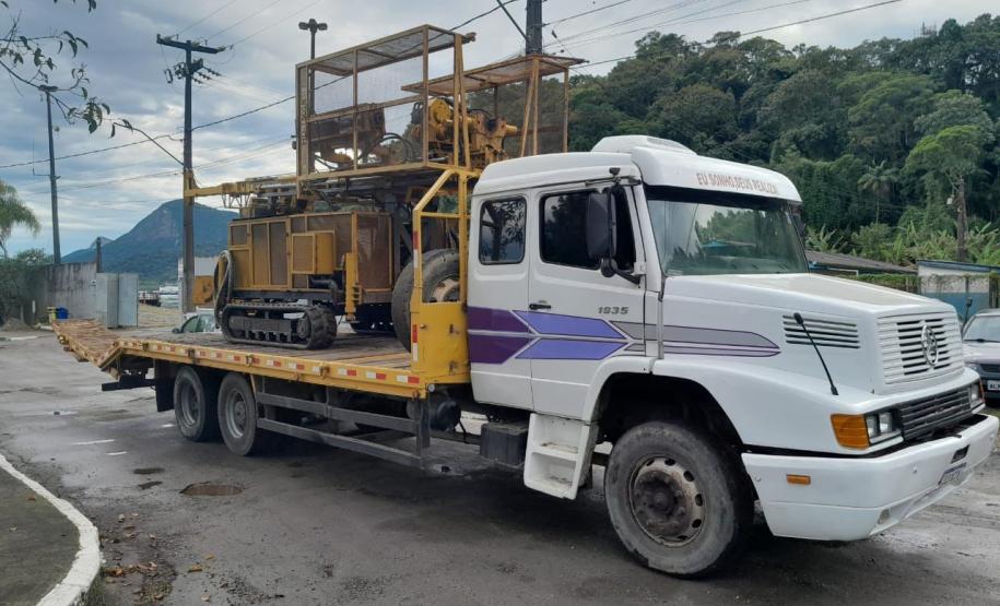 Novas sondagens no solo marcam avanço no projeto da Ponte de Guaratuba Foto: DER