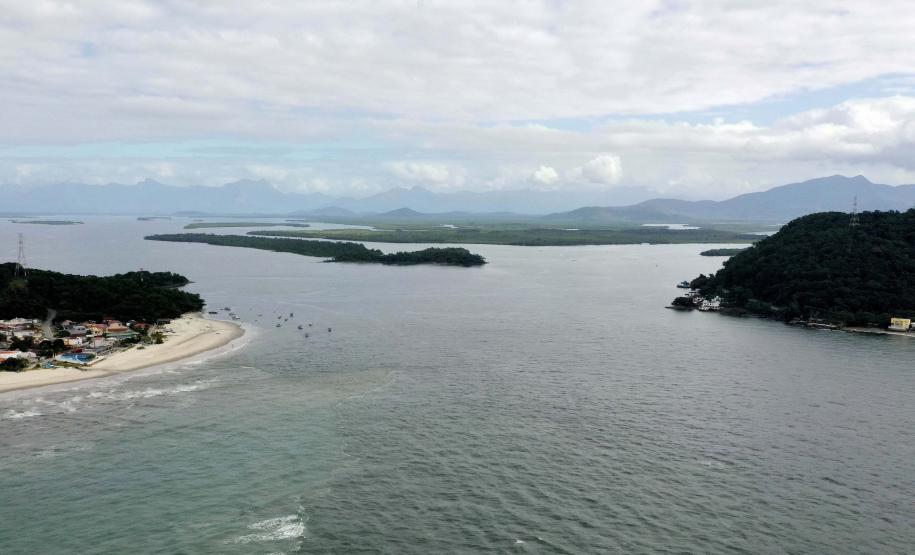 Novas sondagens no solo marcam avanço no projeto da Ponte de Guaratuba Foto: DER