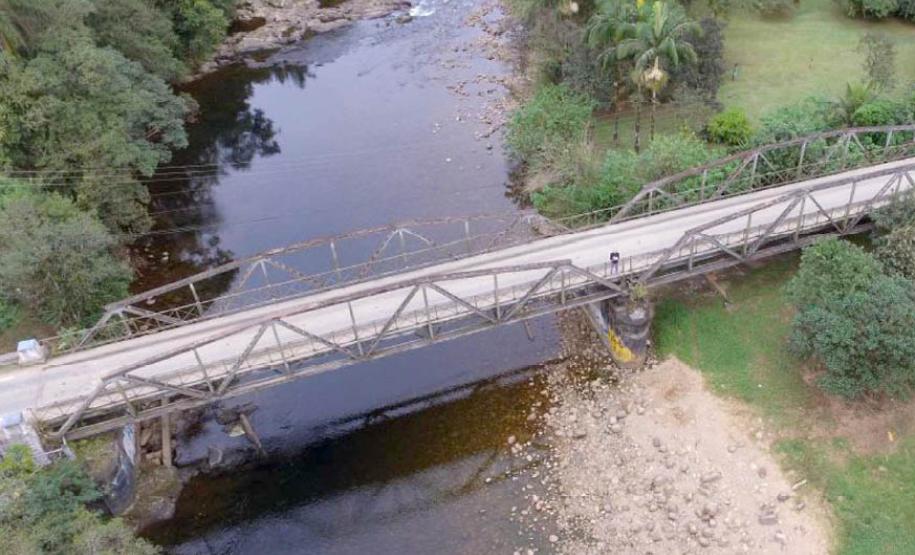 Bloqueio parcial de ponte de Morretes para novas obras começa nesta segunda-feira Foto: DER