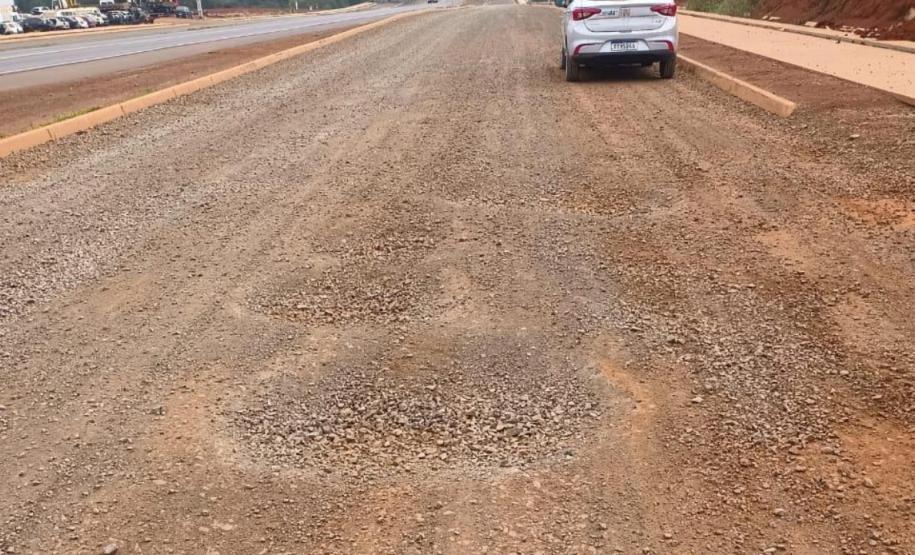 Licitação para concluir vias marginais da PRC-466, em Pitanga, atrai oito participantes Foto: DER