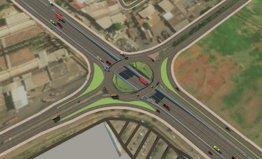 Com investimento de R$ 49 milhões, licitação do novo Trevo do Catuaí é homologada Foto: DER