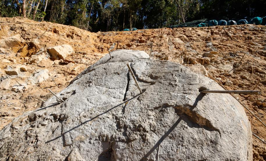 Obras na Graciosa avançam, e primeiros trechos podem ficar prontos este mês Foto: Rodrigo Félix Leal/SEIL