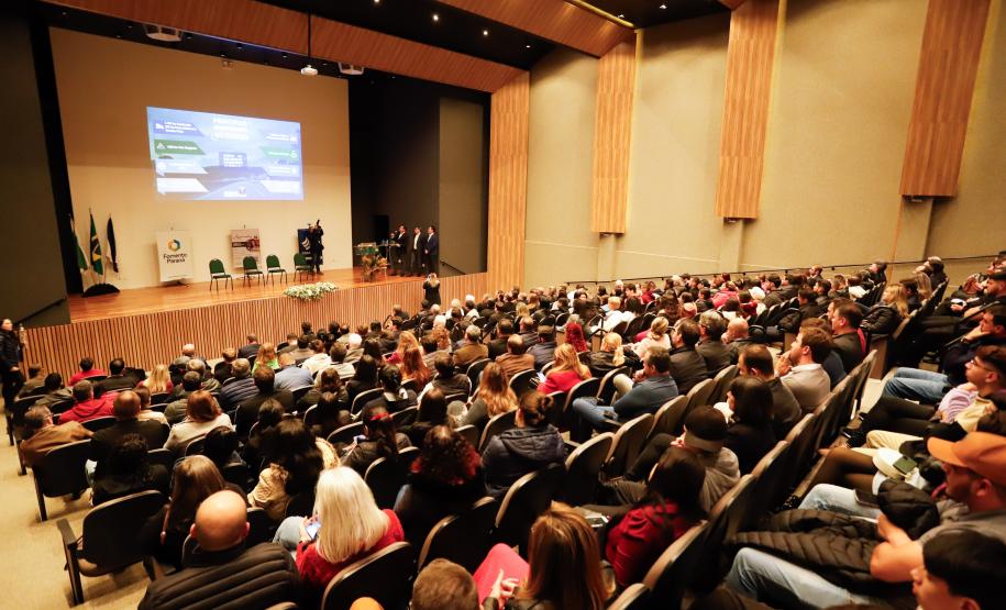 Estado apresenta ações de infraestrutura e logística para setor produtivo de Ponta Grossa Foto: Rodrigo Félix Leal / INFRA-PR
