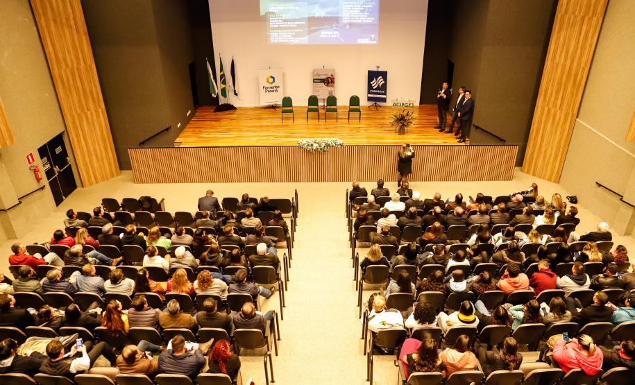 Estado apresenta ações de infraestrutura e logística para setor produtivo de Ponta Grossa Foto: Rodrigo Félix Leal / INFRA-PR